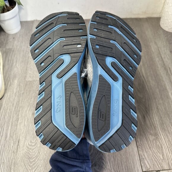 Size 9 - Brooks Launch GTS 9 Gray Teal  Running Shoe Men SAMPLE main image 7